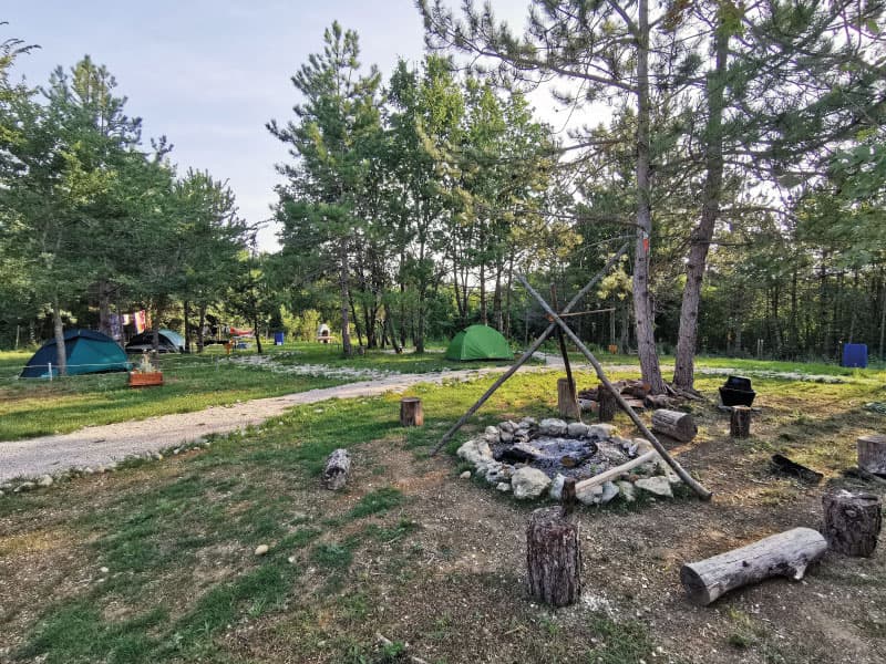Camp fire firepit